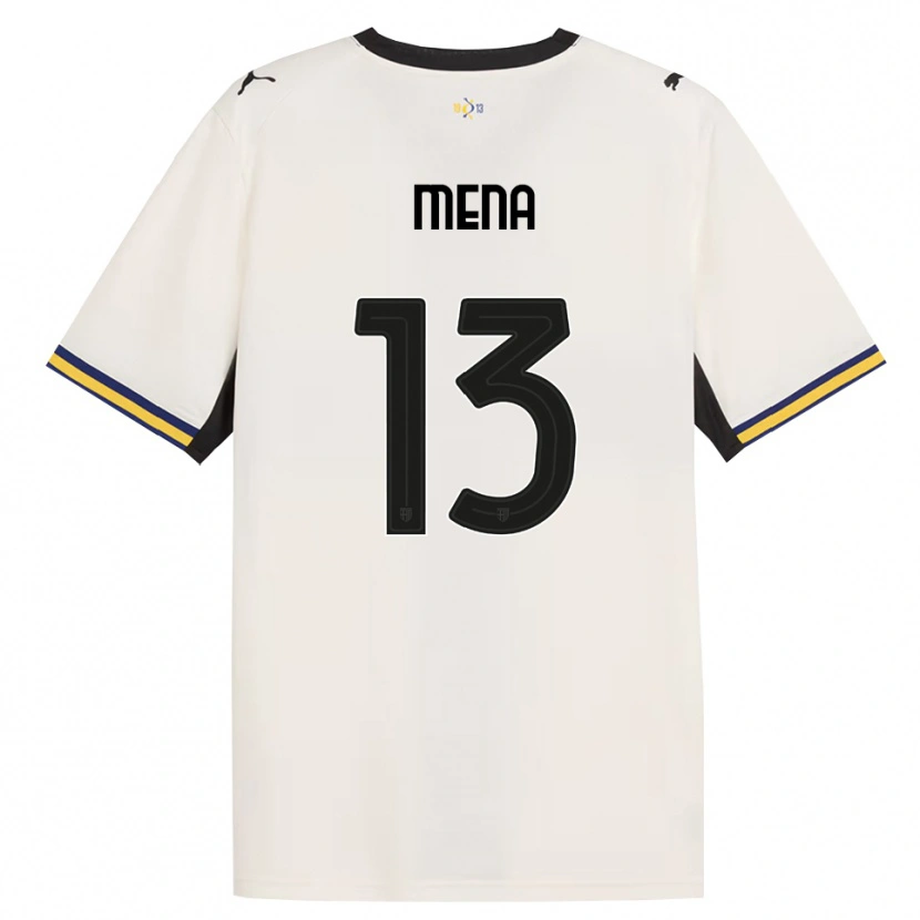 Danxen Homem Camisola Marlon Mena #13 Off-White Preto Amarelo Principal 2026/27 Camisa Brasil