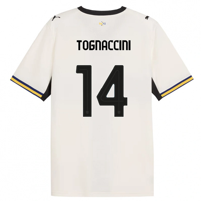 Danxen Homem Camisola Vittorio Tognaccini #14 Off-White Preto Amarelo Principal 2026/27 Camisa Brasil