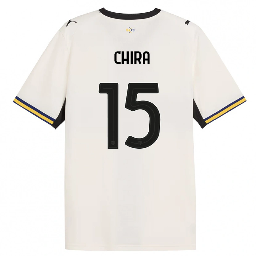 Danxen Homem Camisola Alessandro Chira #15 Off-White Preto Amarelo Principal 2026/27 Camisa Brasil
