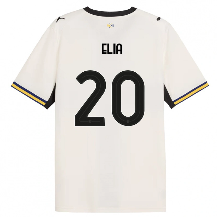 Danxen Homem Camisola Alessandro Elia #20 Off-White Preto Amarelo Principal 2026/27 Camisa Brasil