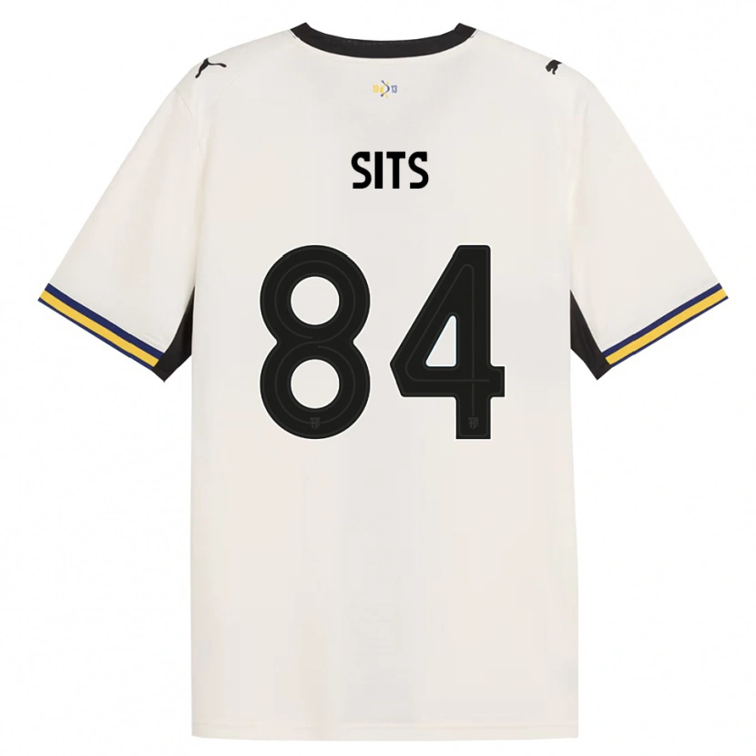 Danxen Homem Camisola Dario Sits #84 Off-White Preto Amarelo Principal 2026/27 Camisa Brasil