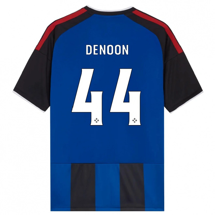 Danxen Homem Camisola Daniel Denoon #44 Azul Preto Branco Vermelho Principal 2026/27 Camisa Brasil