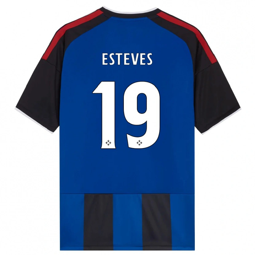 Danxen Homem Camisola Tomás Esteves #19 Azul Preto Branco Vermelho Principal 2026/27 Camisa Brasil
