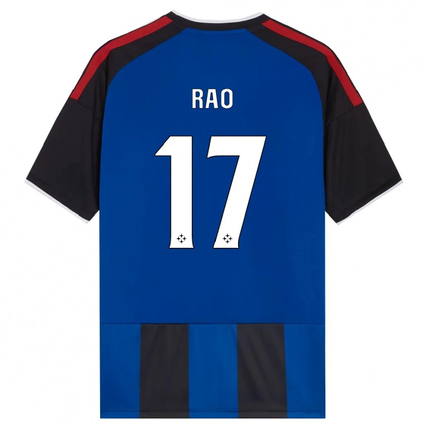 Danxen Homem Camisola Emanuele Rao #17 Azul Preto Branco Vermelho Principal 2026/27 Camisa Brasil