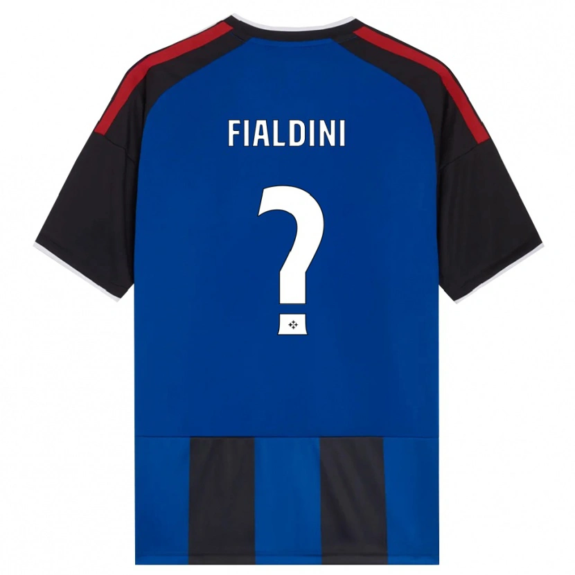 Danxen Homem Camisola Filippo Fialdini #0 Azul Preto Branco Vermelho Principal 2026/27 Camisa Brasil