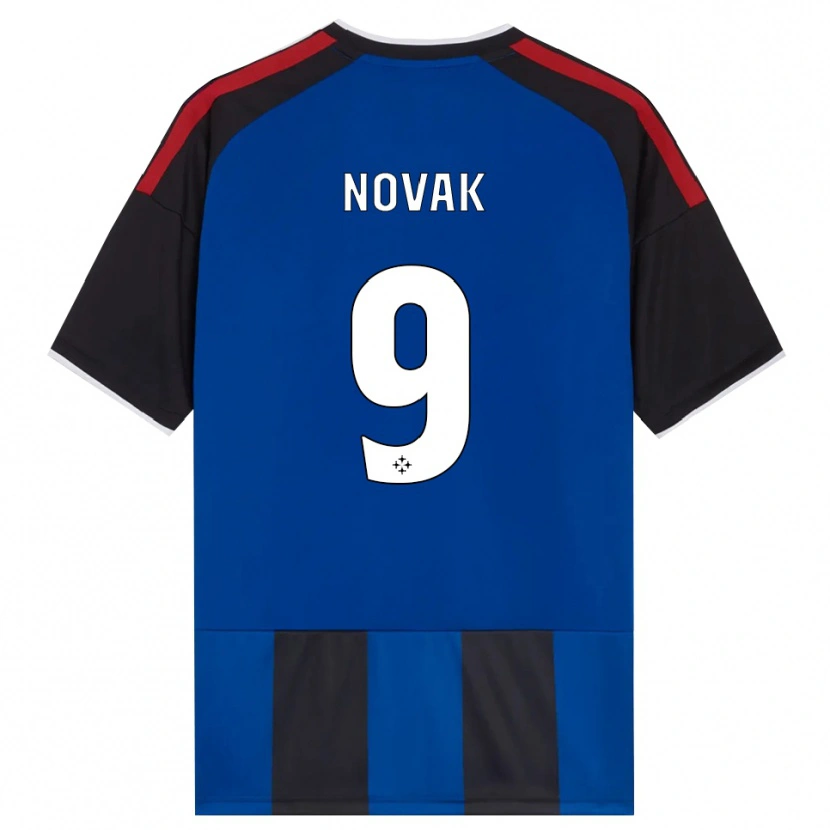 Danxen Homem Camisola Maros Novak #9 Azul Preto Branco Vermelho Principal 2026/27 Camisa Brasil