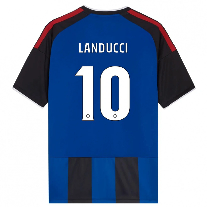 Danxen Homem Camisola Umberto Landucci #10 Azul Preto Branco Vermelho Principal 2026/27 Camisa Brasil