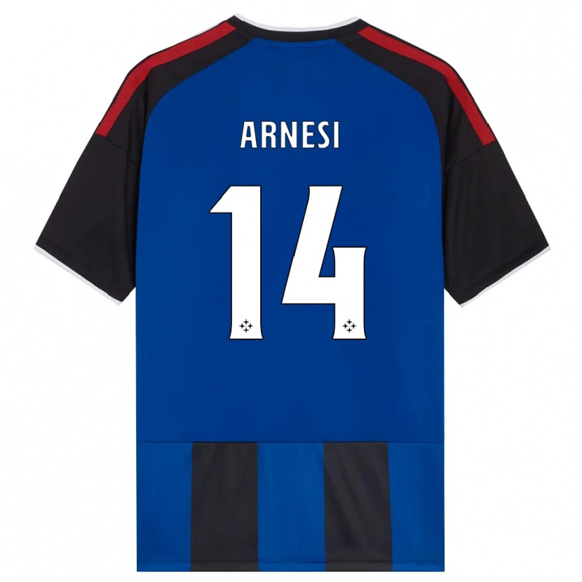 Danxen Homem Camisola Lorenzo Arnesi #14 Azul Preto Branco Vermelho Principal 2026/27 Camisa Brasil
