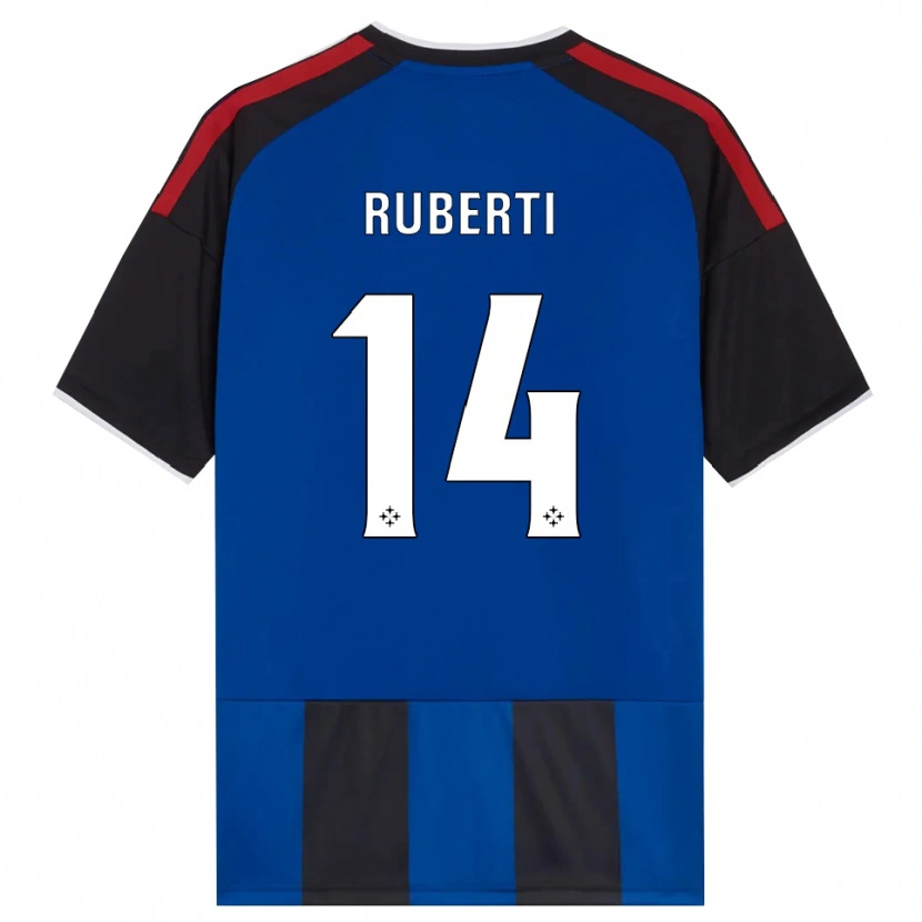 Danxen Homem Camisola Brando Ruberti #14 Azul Preto Branco Vermelho Principal 2026/27 Camisa Brasil