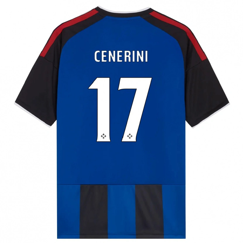 Danxen Homem Camisola Marco Cenerini #17 Azul Preto Branco Vermelho Principal 2026/27 Camisa Brasil