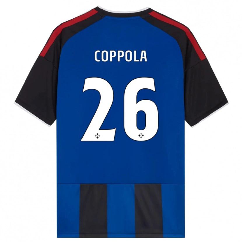 Danxen Homem Camisola Francesco Coppola #26 Azul Preto Branco Vermelho Principal 2026/27 Camisa Brasil