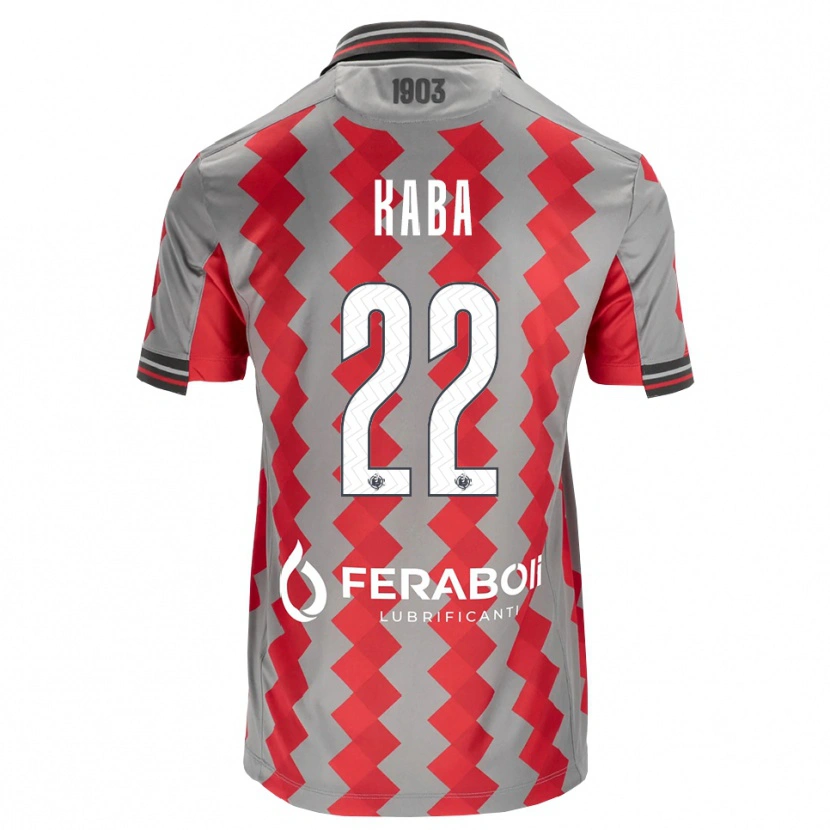 Danxen Homem Camisola Karamoko Kaba #22 Cinza Vermelho Branco Principal 2026/27 Camisa Brasil