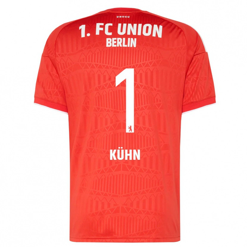 Danxen Homem Camisola Samuel Kühn #1 Vermelho Branco Principal 2026/27 Camisa Brasil