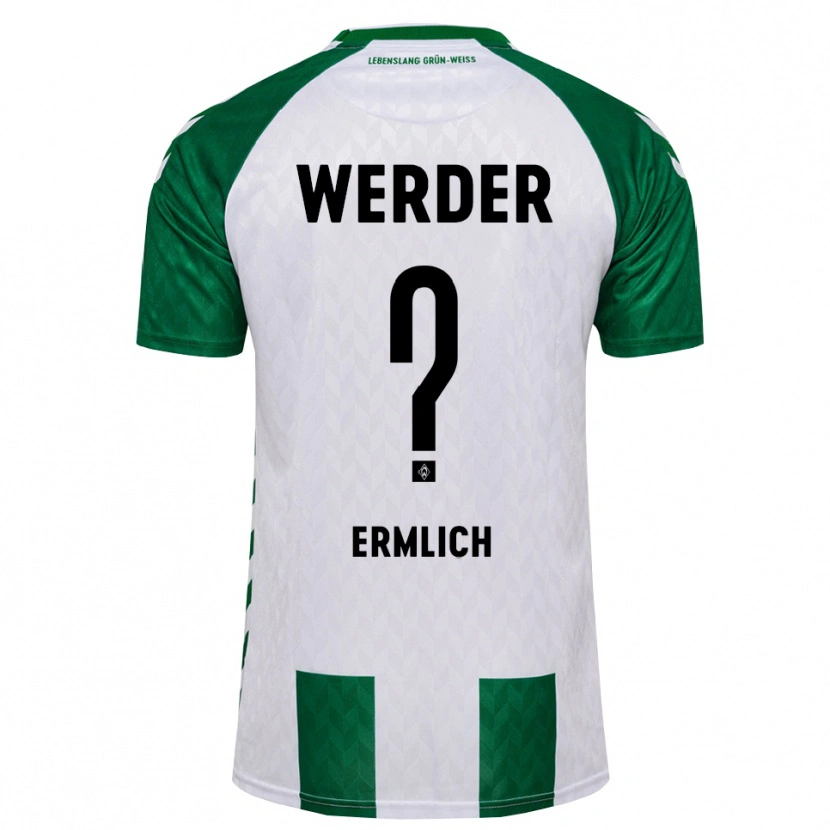 Danxen Homem Camisola Kjell Ermlich #0 Verde Branco Principal 2026/27 Camisa Brasil