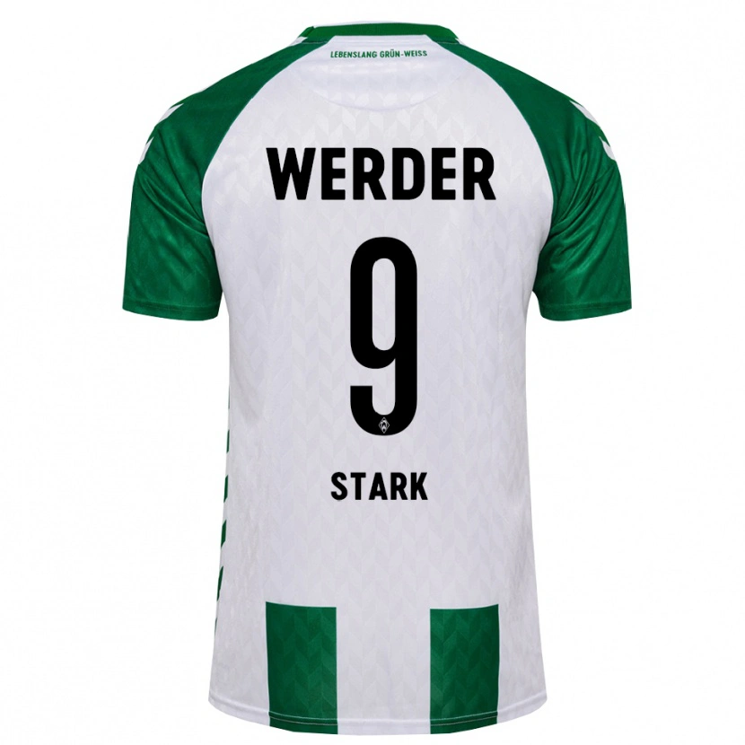 Danxen Homem Camisola Christian Stark #9 Verde Branco Principal 2026/27 Camisa Brasil