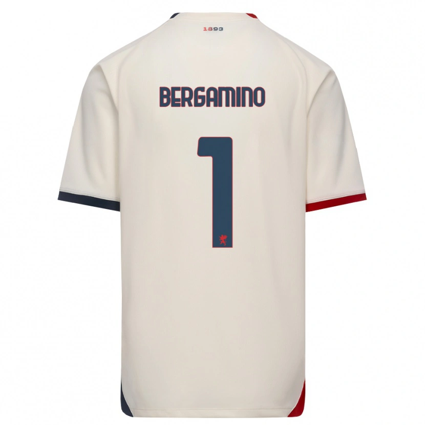 Danxen Homem Camisola Giovanni Bergamino #1 Branco Off-Red Alternativa 2026/27 Camisa Brasil