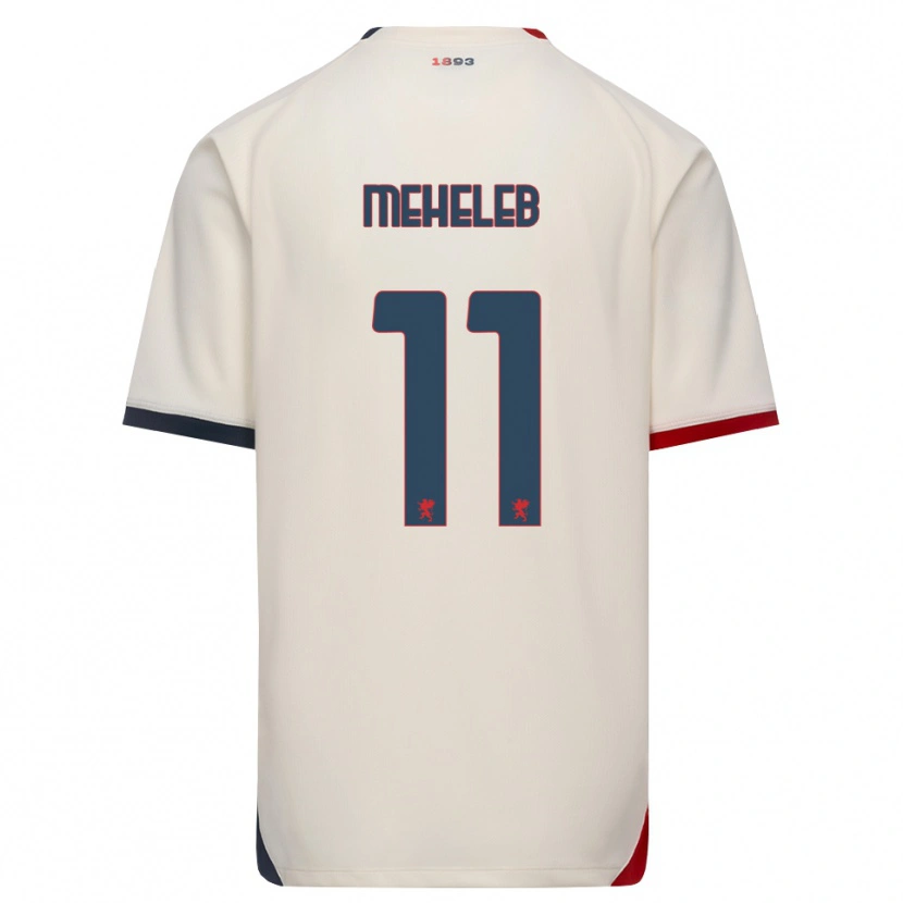 Danxen Homem Camisola Sami Meheleb #11 Branco Off-Red Alternativa 2026/27 Camisa Brasil