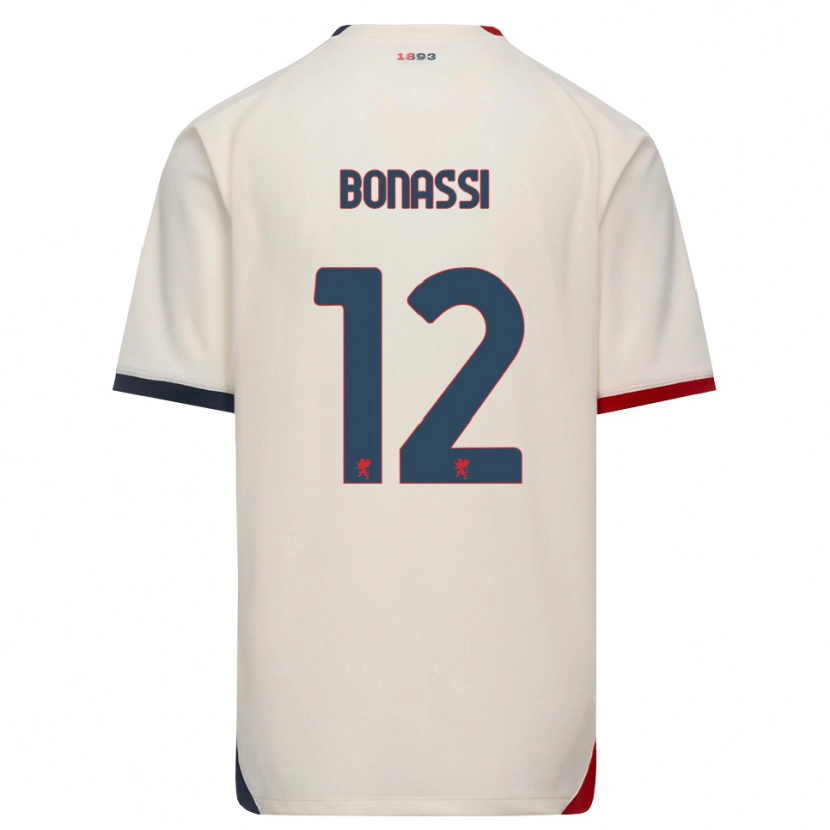 Danxen Homem Camisola Lorenzo Bonassi #12 Branco Off-Red Alternativa 2026/27 Camisa Brasil