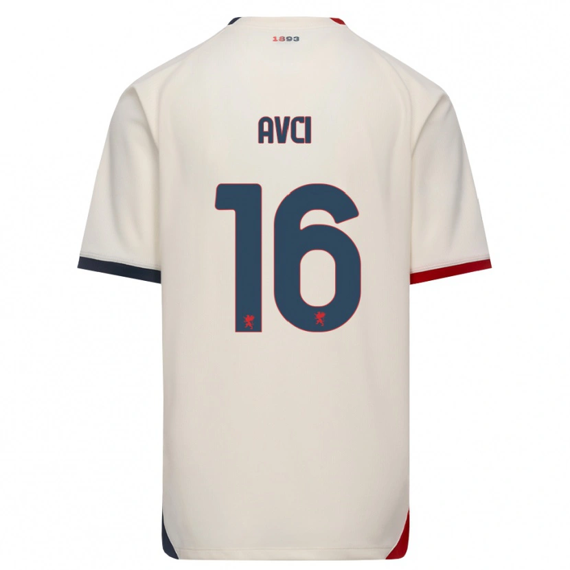 Danxen Homem Camisola Bora Avci #16 Branco Off-Red Alternativa 2026/27 Camisa Brasil