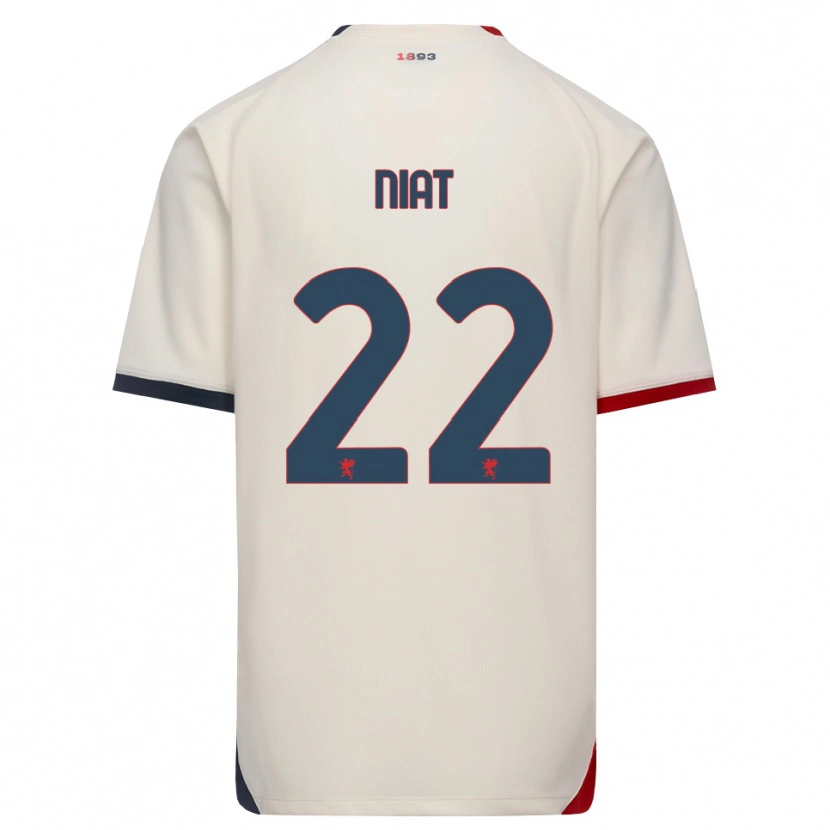 Danxen Homem Camisola Yahvan Niat #22 Branco Off-Red Alternativa 2026/27 Camisa Brasil