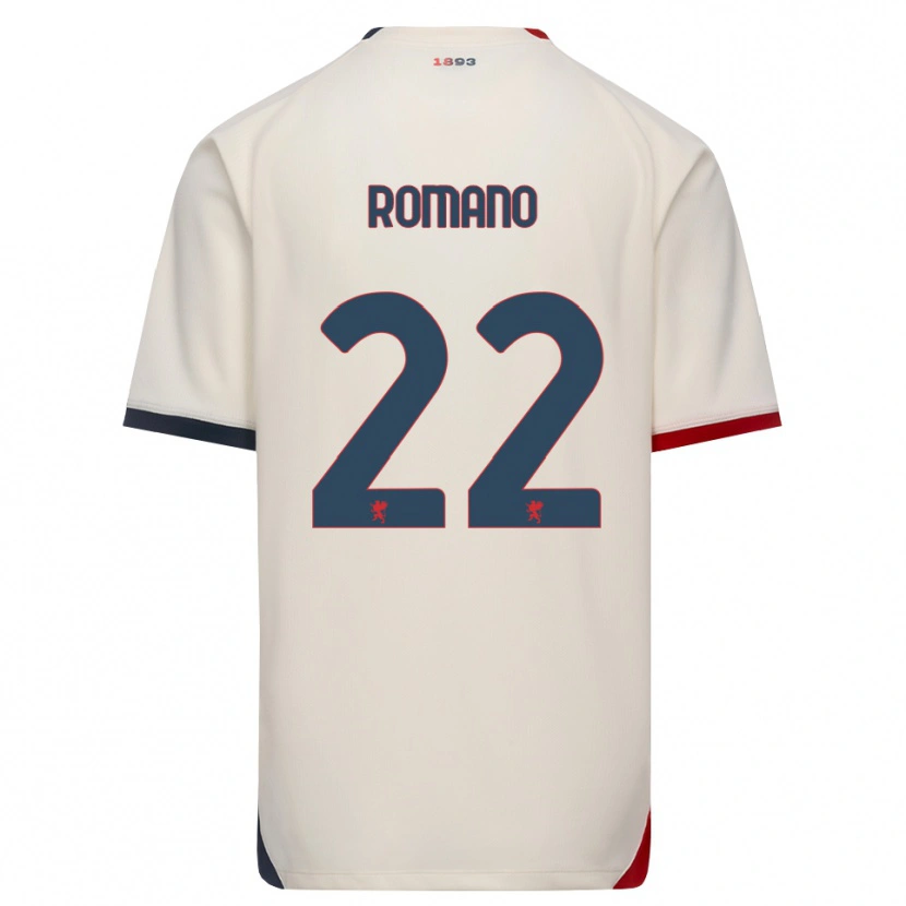 Danxen Homem Camisola Andrew Romano #22 Branco Off-Red Alternativa 2026/27 Camisa Brasil