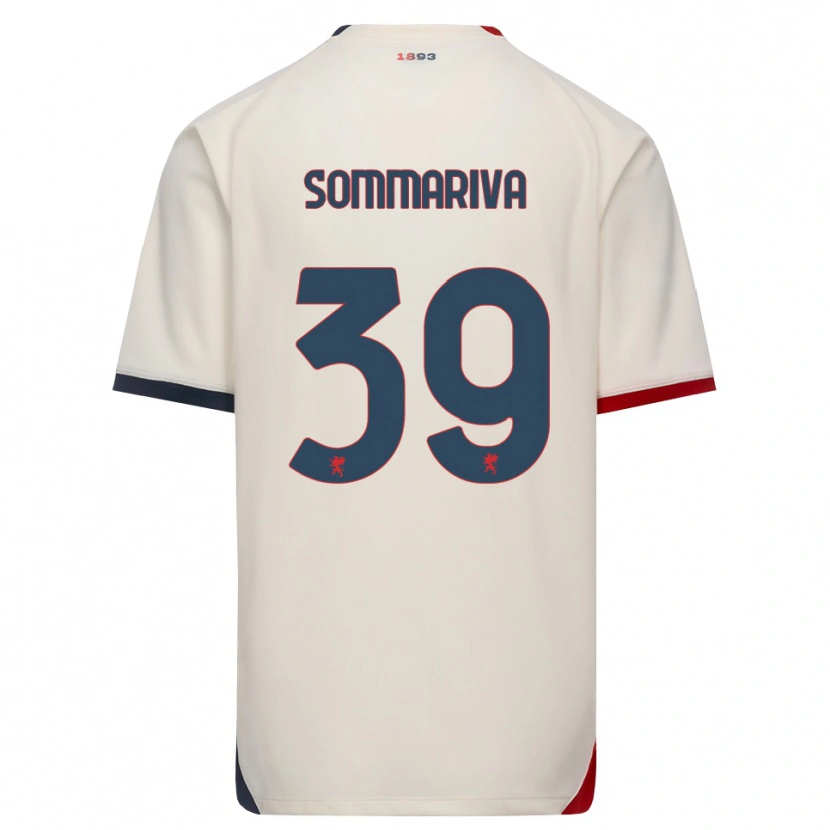 Danxen Homem Camisola Daniele Sommariva #39 Branco Off-Red Alternativa 2026/27 Camisa Brasil