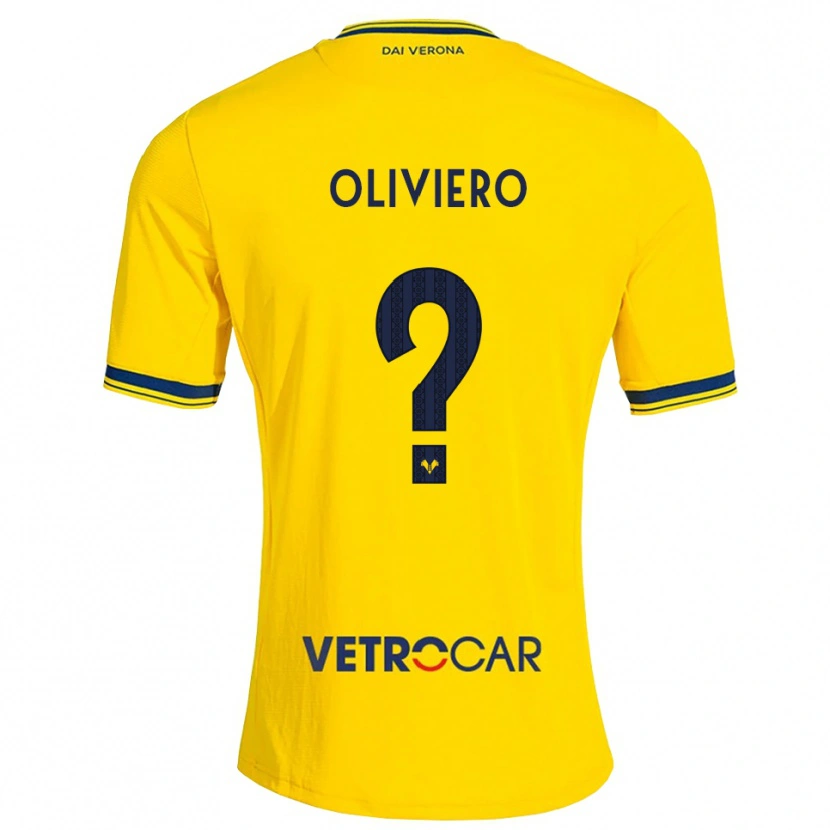 Danxen Homem Camisola Davide Oliviero #0 Amarelo Vermelho Alternativa 2026/27 Camisa Brasil