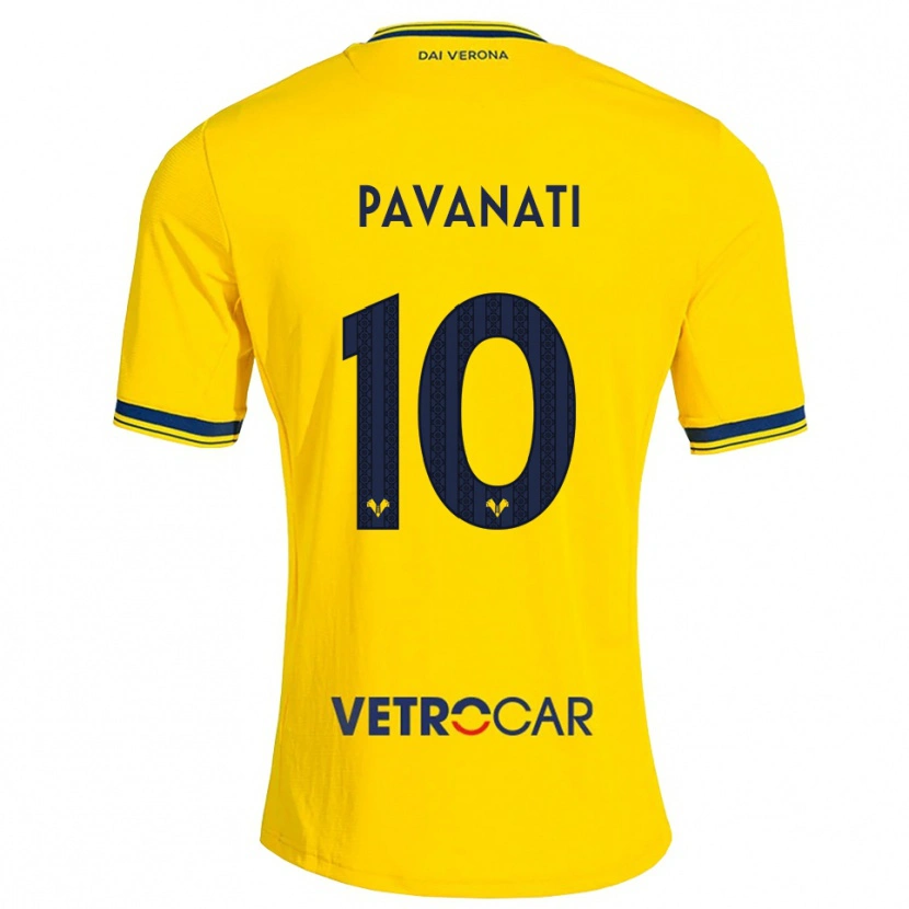 Danxen Homem Camisola Alessandro Pavanati #10 Amarelo Vermelho Alternativa 2026/27 Camisa Brasil
