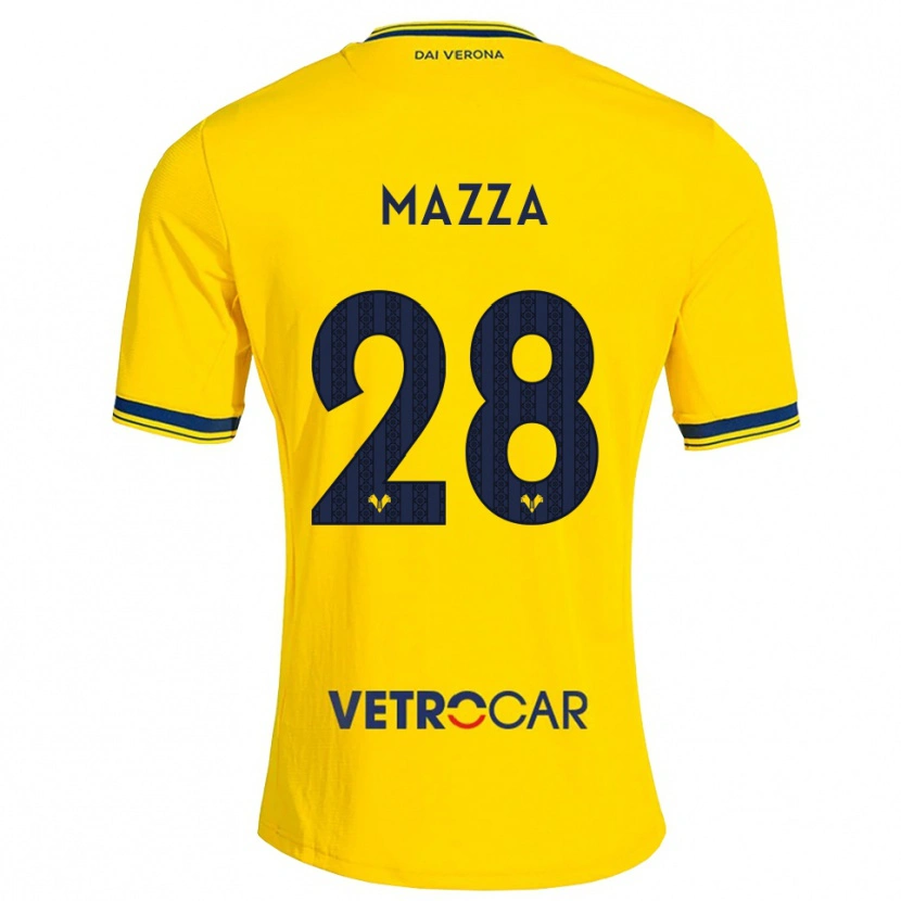 Danxen Homem Camisola Vittoria Karol Mazza #28 Amarelo Vermelho Alternativa 2026/27 Camisa Brasil