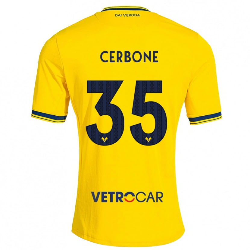 Danxen Homem Camisola Salvatore Cerbone #35 Amarelo Vermelho Alternativa 2026/27 Camisa Brasil