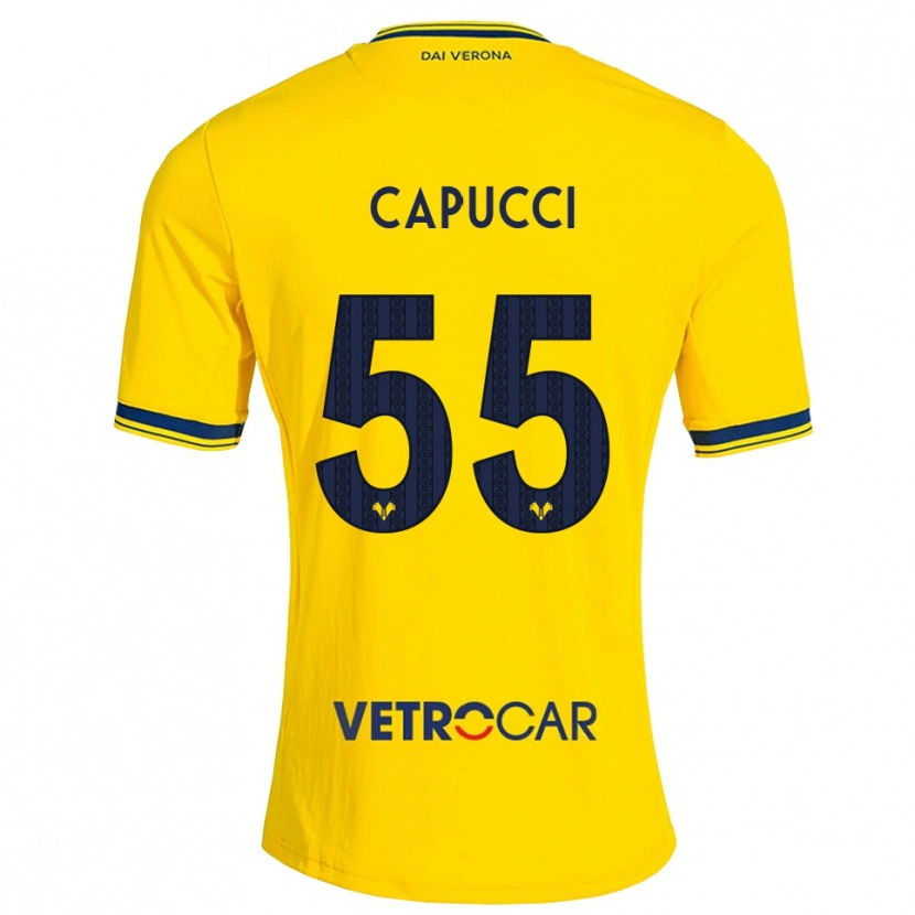 Danxen Homem Camisola Laura Capucci #55 Amarelo Vermelho Alternativa 2026/27 Camisa Brasil