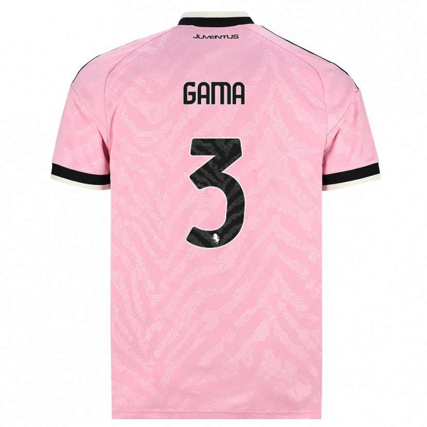 Danxen Homem Camisola Sara Gama #3 Preto Rosa Alternativa 2026/27 Camisa Brasil