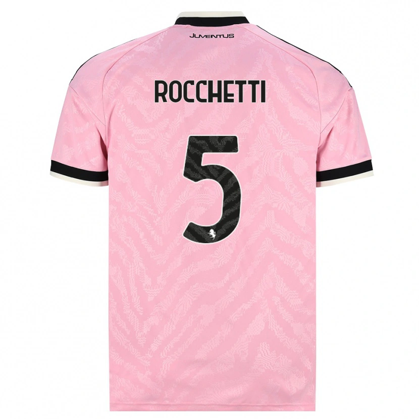 Danxen Homem Camisola Edoardo Rocchetti #5 Preto Rosa Alternativa 2026/27 Camisa Brasil