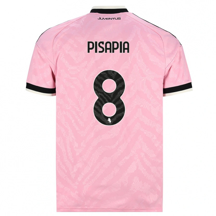 Danxen Homem Camisola Luciano Pisapia #8 Preto Rosa Alternativa 2026/27 Camisa Brasil