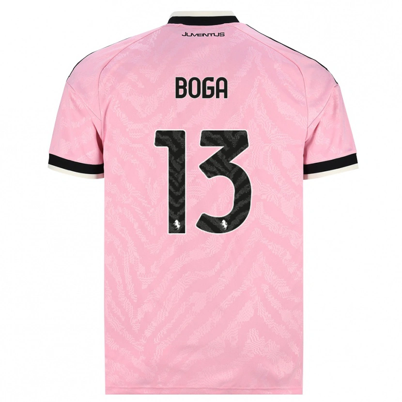 Danxen Homem Camisola Jérémie Boga #13 Preto Rosa Alternativa 2026/27 Camisa Brasil