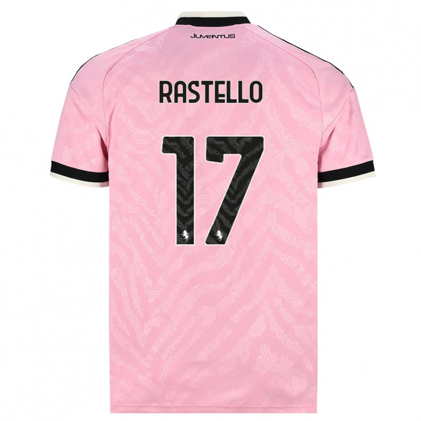 Danxen Homem Camisola Edoardo Rastello #17 Preto Rosa Alternativa 2026/27 Camisa Brasil