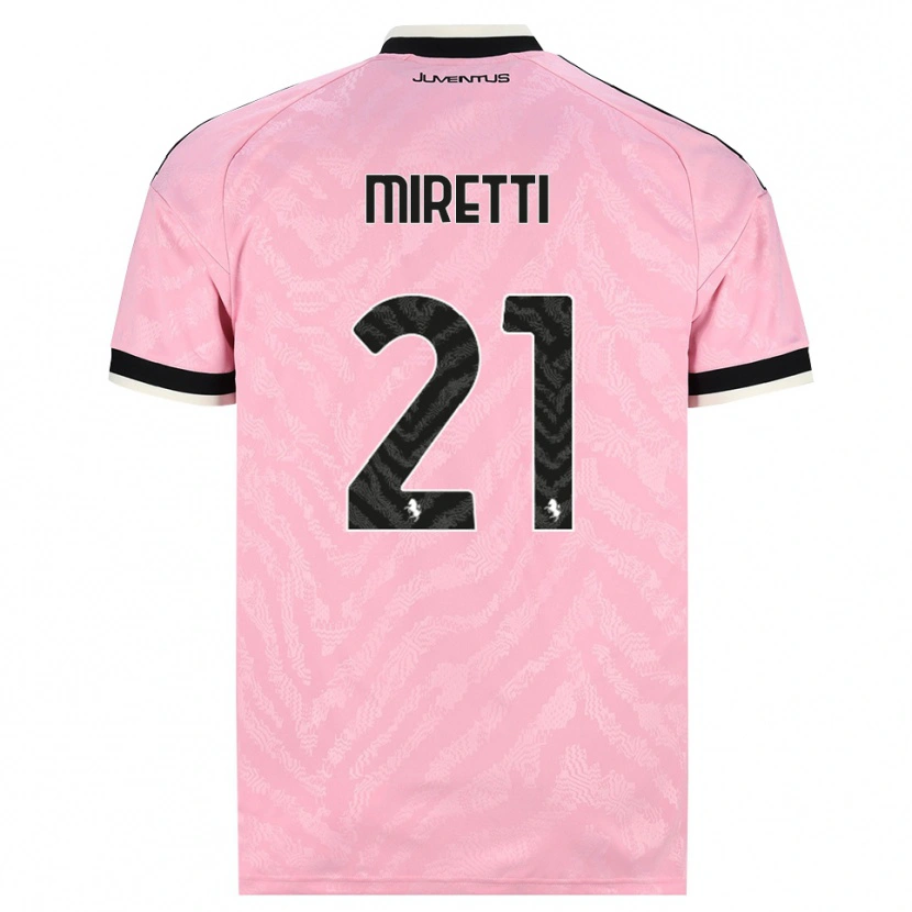 Danxen Homem Camisola Fabio Miretti #21 Preto Rosa Alternativa 2026/27 Camisa Brasil