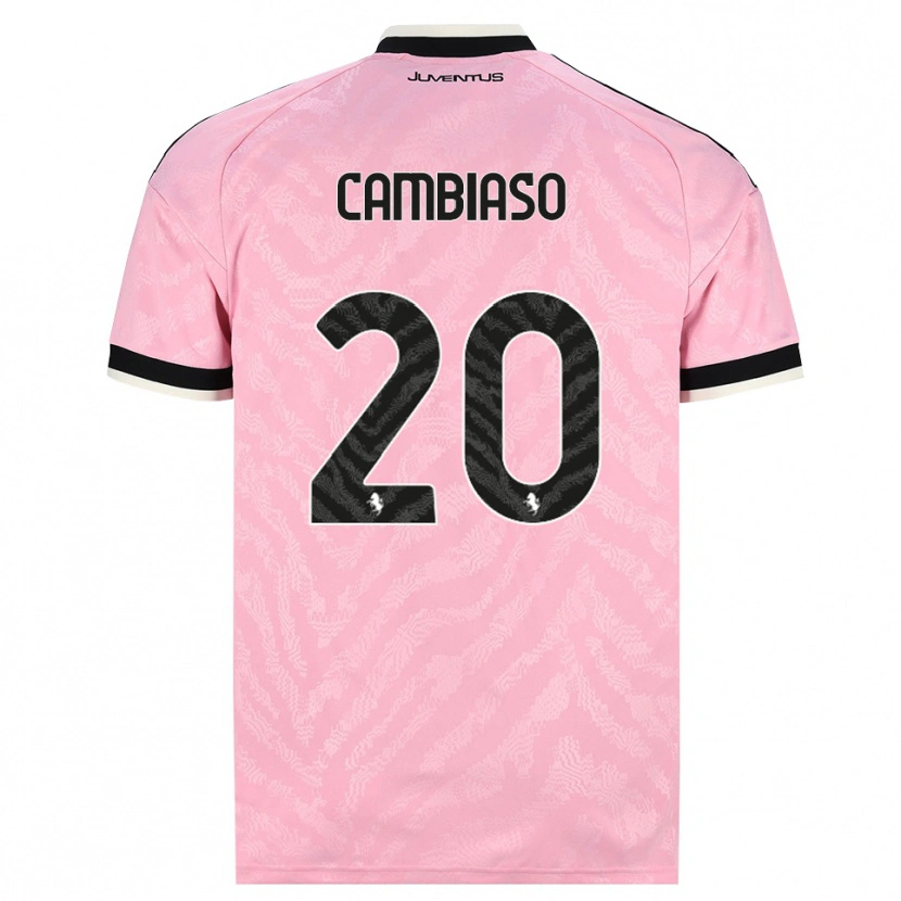 Danxen Homem Camisola Andrea Cambiaso #20 Preto Rosa Alternativa 2026/27 Camisa Brasil