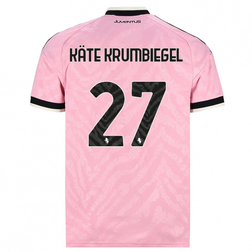 Danxen Homem Camisola Paulina Käte Krumbiegel #27 Preto Rosa Alternativa 2026/27 Camisa Brasil