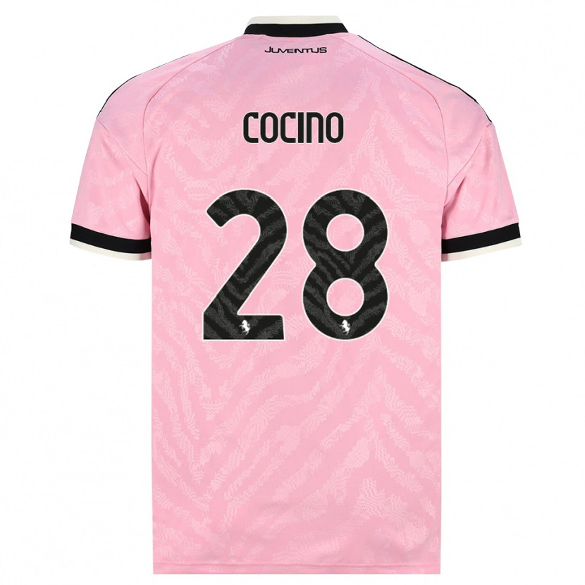 Danxen Homem Camisola Martina Cocino #28 Preto Rosa Alternativa 2026/27 Camisa Brasil