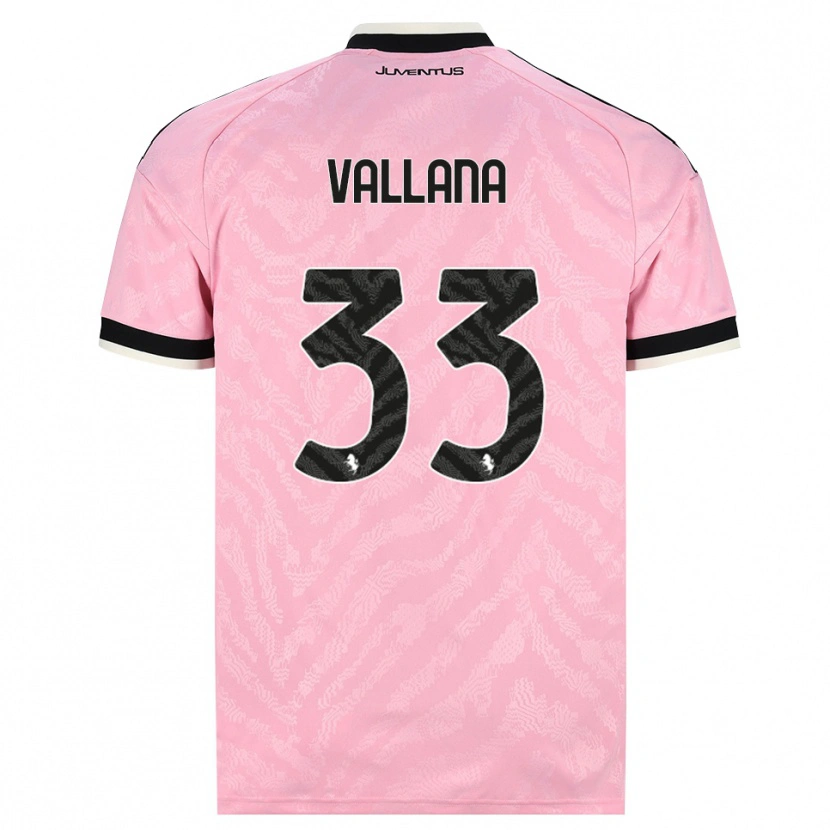Danxen Homem Camisola Edoardo Vallana #33 Preto Rosa Alternativa 2026/27 Camisa Brasil