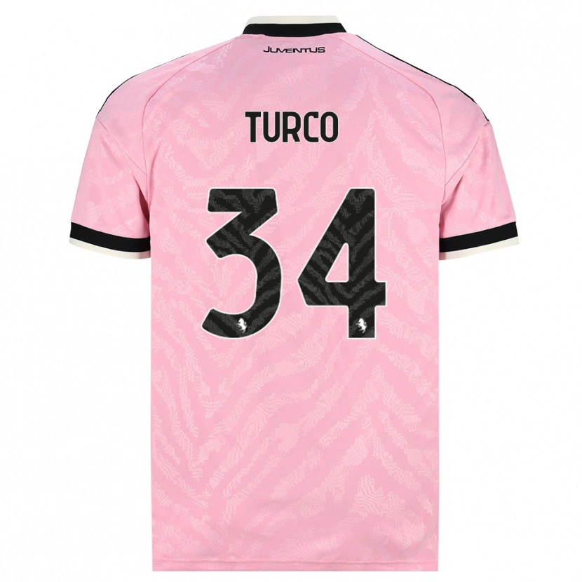 Danxen Homem Camisola Stefano Turco #34 Preto Rosa Alternativa 2026/27 Camisa Brasil