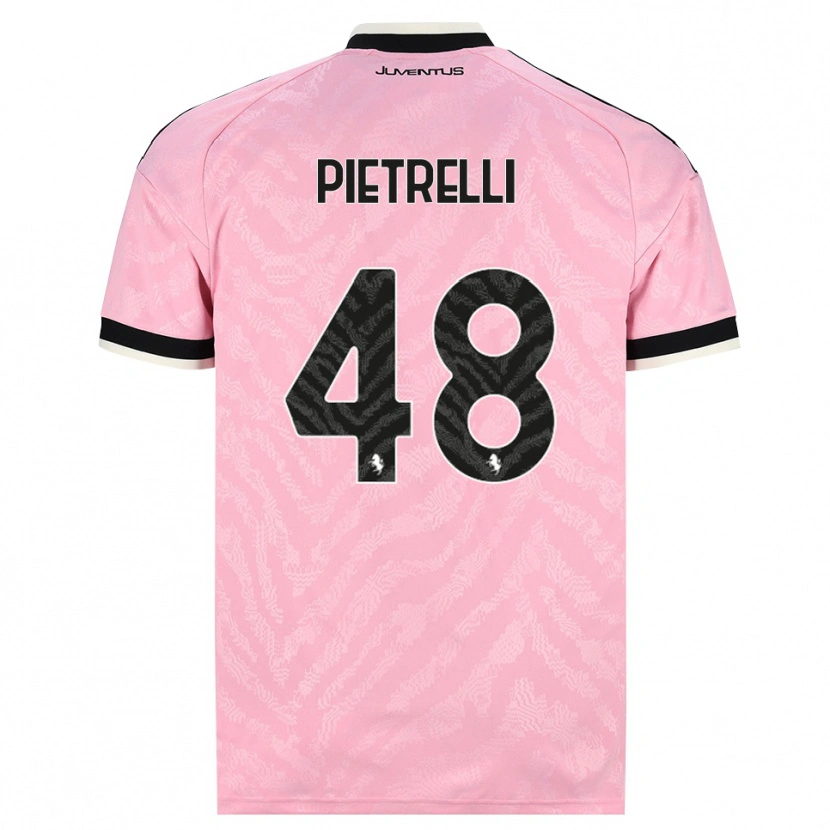 Danxen Homem Camisola Alessandro Pietrelli #48 Preto Rosa Alternativa 2026/27 Camisa Brasil