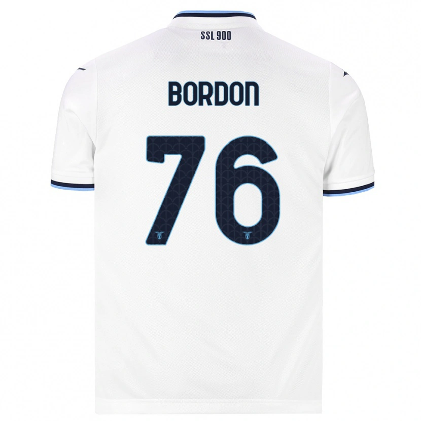 Danxen Homem Camisola Filipe Bordon #76 Branco Azul Marinho Alternativa 2026/27 Camisa Brasil
