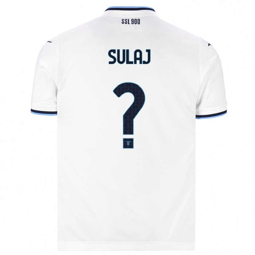 Danxen Homem Camisola Sean Sulaj #0 Branco Azul Marinho Alternativa 2026/27 Camisa Brasil