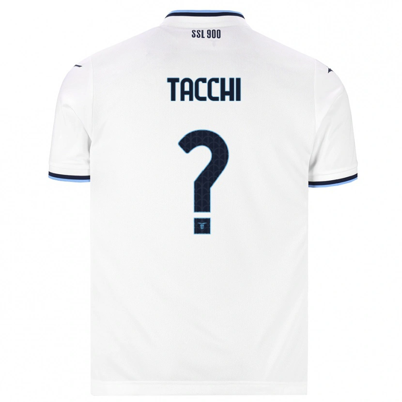 Danxen Homem Camisola Andrea Tacchi #0 Branco Azul Marinho Alternativa 2026/27 Camisa Brasil