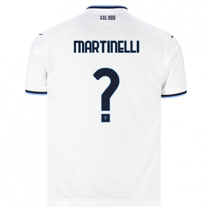 Danxen Homem Camisola Leonardo Martinelli #0 Branco Azul Marinho Alternativa 2026/27 Camisa Brasil