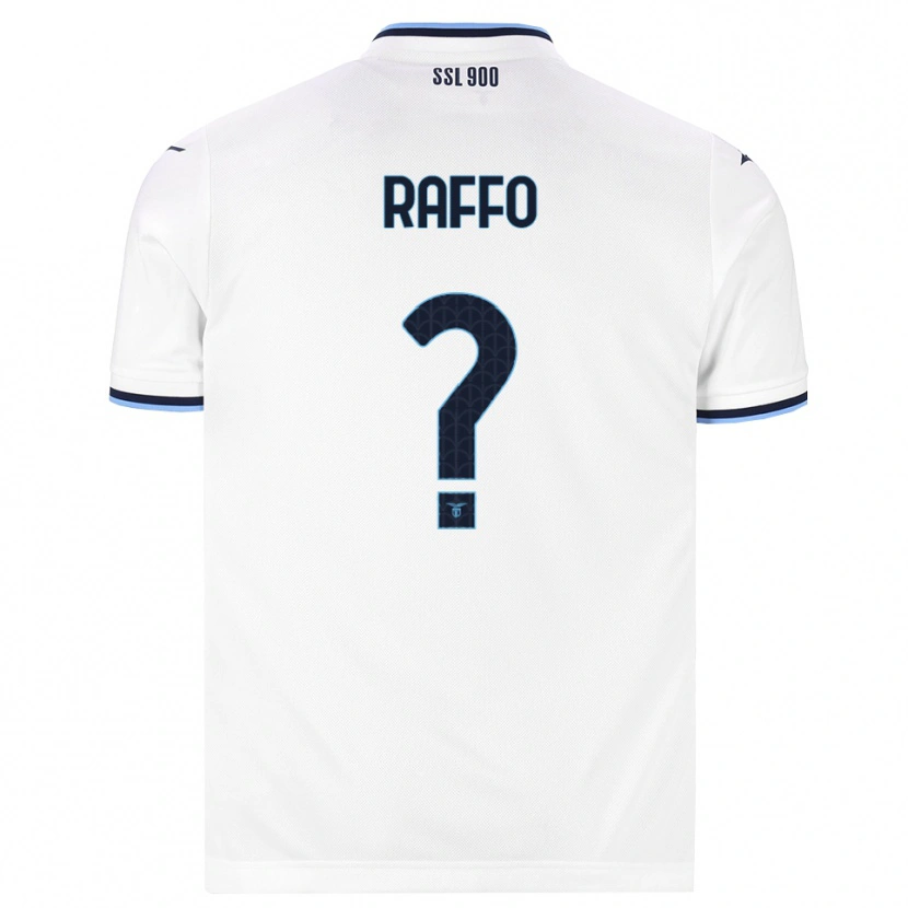 Danxen Homem Camisola Edoardo Raffo #0 Branco Azul Marinho Alternativa 2026/27 Camisa Brasil
