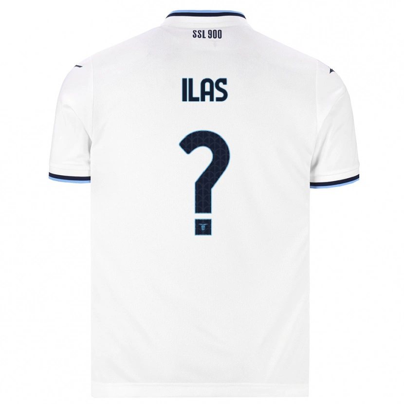 Danxen Homem Camisola Narcis Ilaș #0 Branco Azul Marinho Alternativa 2026/27 Camisa Brasil