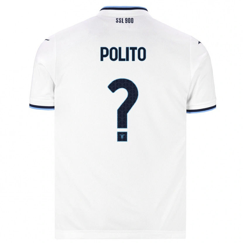 Danxen Homem Camisola Alessandro Polito #0 Branco Azul Marinho Alternativa 2026/27 Camisa Brasil
